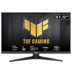 ASUS TUF Gaming VG328QA1A 31.5" 170Hz 1ms HDMI DP USB 3.2 AdaptiveSync FHD VA Gaming Monitör
