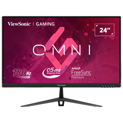 ViewSonic 24" VX2428J 180Hz 0.5ms HDMI DP HDR10 FreeSync Premium Yükseklik Ayarlanabilir Pivot IPS FHD Gaming Monitör
