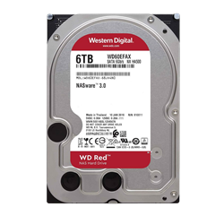 WD 6TB RED 256MB 5400rpm 3.5  SATA 3.0 NAS Harddisk