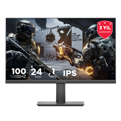 FAZEON X24F100 23.8" 100Hz 1ms HDMI VGA HDR Ready FreeSync G-Sync FHD IPS Gaming Monitör
