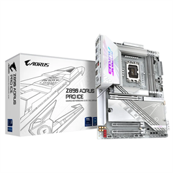 GIGABYTE Z890 AORUS PRO ICE 9500MHz OC Wi-Fi 7 DDR5 Soket 1851 M.2 HDMI Thunderbolt 4 ATX Anakart
