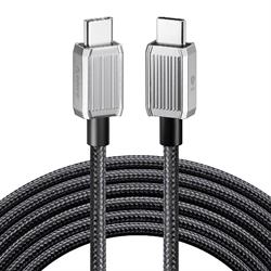 Orico 60W 3A PD Type-C to Type-C Hızlı Şarj ve Data Kablosu 1 Metre Siyah