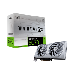 MSI GeForce RTX 5070 12G VENTUS 2X OC WHITE GDDR7 DLSS 4 192 Bit Ekran Kartı