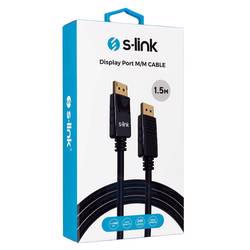 S-link SL-460 1.5m Display Port M/M Kablo