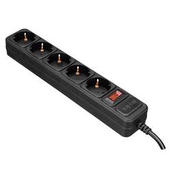 S-link SPG3-J-5 1.5m 306Joule 5Li Akim Kor. Siyah Priz