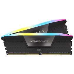 CORSAIR 32GB(2x16GB) Vengeance RGB 6000MHz CL40 DDR5 Siyah Dual Kit Ram