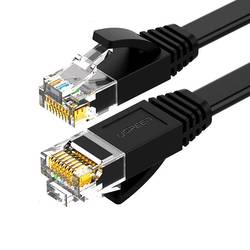 UGREEN CAT6 Flat 1 Metre Siyah Ethernet Kablosu