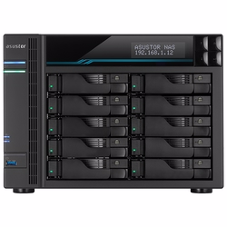 AS6510T Intel C3538, 10 Yuvalı(10X22TB Desteği), 8GB DDR4(64GB Ram Desteği), M.2 x2, 10GbE x2, 2.5 GbE x2, USB 3.2 