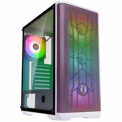 BitFenix Nova Mesh SE Tempered Glass RGB USB 3.0 White Purple ATX Mid Tower Kasa