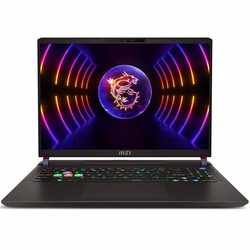 MSI VECTOR GP68HX 13VH-227XTR i9-13980HX 32GB DDR5 RTX4080 GDDR6 12GB 1TB SSD 16.0 QHD+ 240Hz DOS Notebook