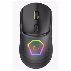 Rampage Hyalo M1 Değiştirilebilir 3 Kapaklı RGB 12000 DPI Siyah Gaming Mouse 