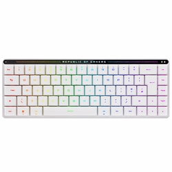 ASUS ROG FALCHION RX Low Profile  RGB Kablosuz Beyaz Mekanik Red Switch İngilizce Gaming Klavye