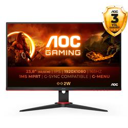 AOC 24" 24G2SPU/BK 165Hz 1ms HDMI DP FHD IPS Gaming Monitör
