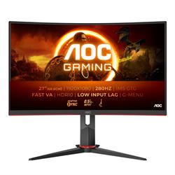 AOC C27G2Z3 27" 280Hz 0.5ms HDMI DP Adaptive Sync HDR10 FHD Fast VA Curved 1500R Gaming Monitör
