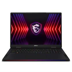 MSI RAIDER 18 HX A14VHG-465TR i9-14900HX 64GB DDR5 RTX4080 GDDR6 12GB 2TB SSD 18" UHD+ 120Hz W11 Notebook