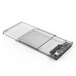 Orico USB 3.1 Gen2 Type-C 2.5" SATA SSD Şeffaf Hard Disk Kutusu