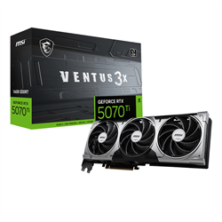 MSI GeForce RTX 5070 Ti 16G VENTUS 3X GDDR7 DLSS 4 256 Bit Ekran Kartı