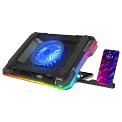 Rampage S49 CYCLONE RGB 14"-19" Led Notebook Soğutucu Stand