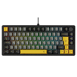 Rampage ZENITH STUG Gateron Switch Siyah RGB Manyetik Gaming Klavye